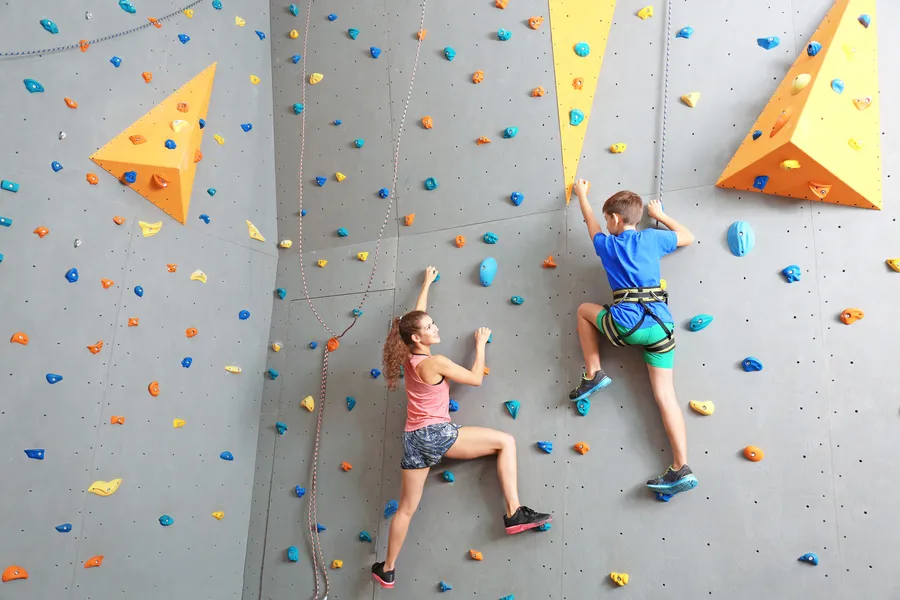 Kids’ And Adult Climbing Wall at Belmont Residences.