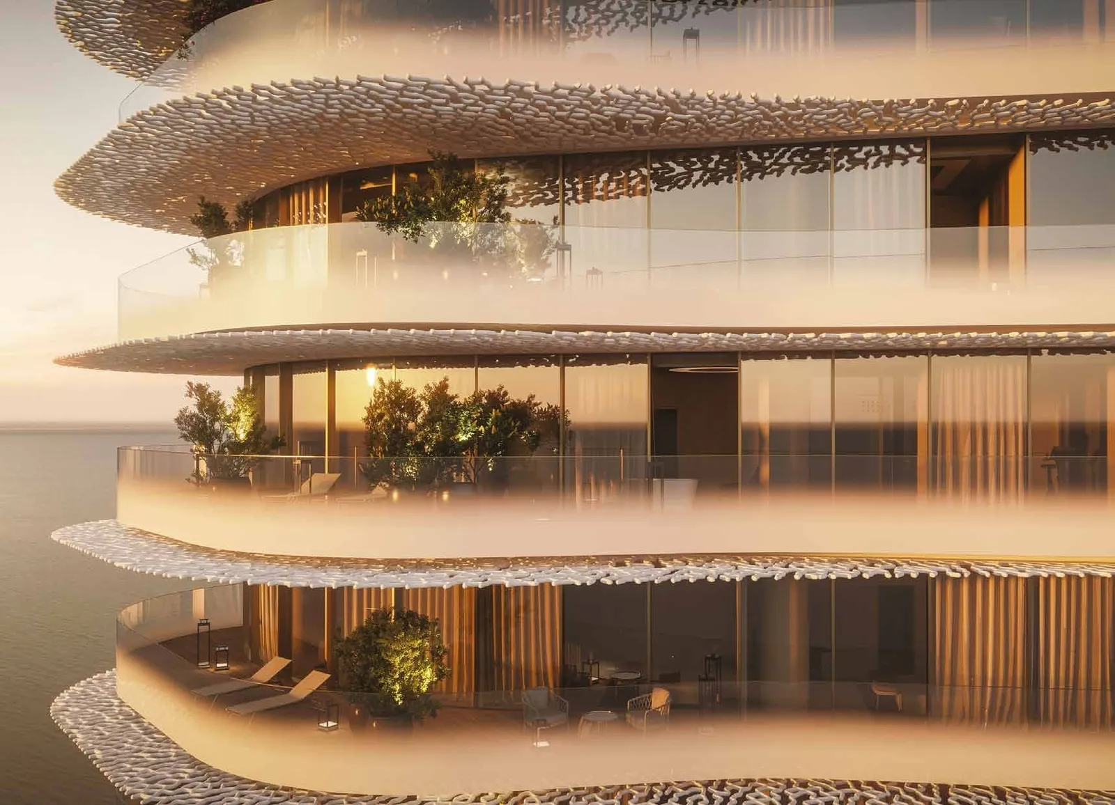 Bulgari Lighthouse, Jumeirah Islands · render 3