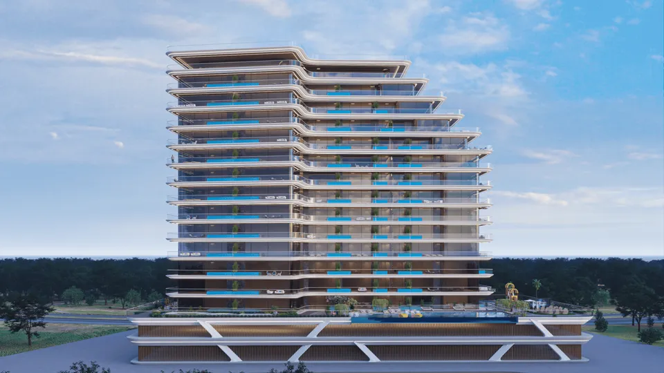 Samana Golf Views, Dubai Sports City · render 1