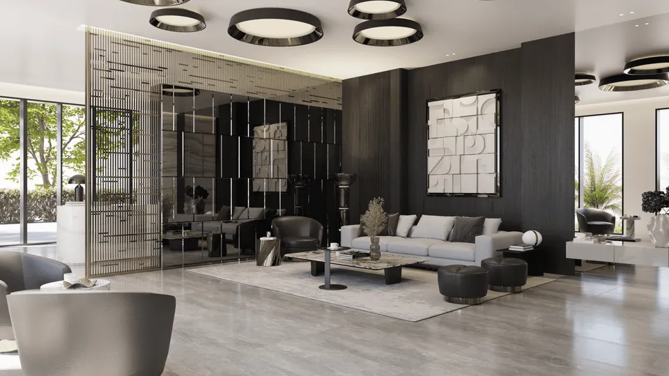 Samana Golf Views, Dubai Sports City · render 4