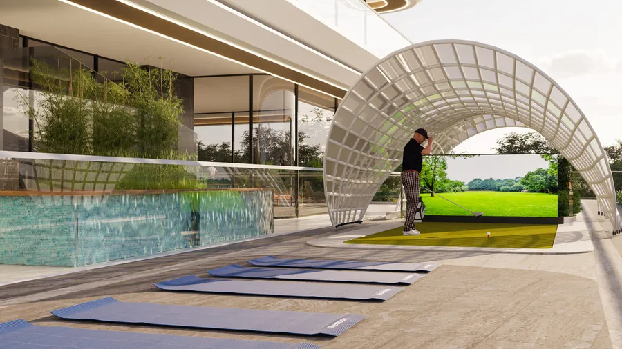 Vr Golf Experience at Samana Golf Views.