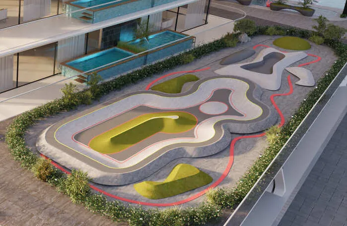 Skatepark at Samana Golf Views.