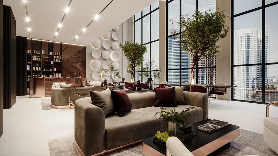 Business Center at Luxor Tower.
