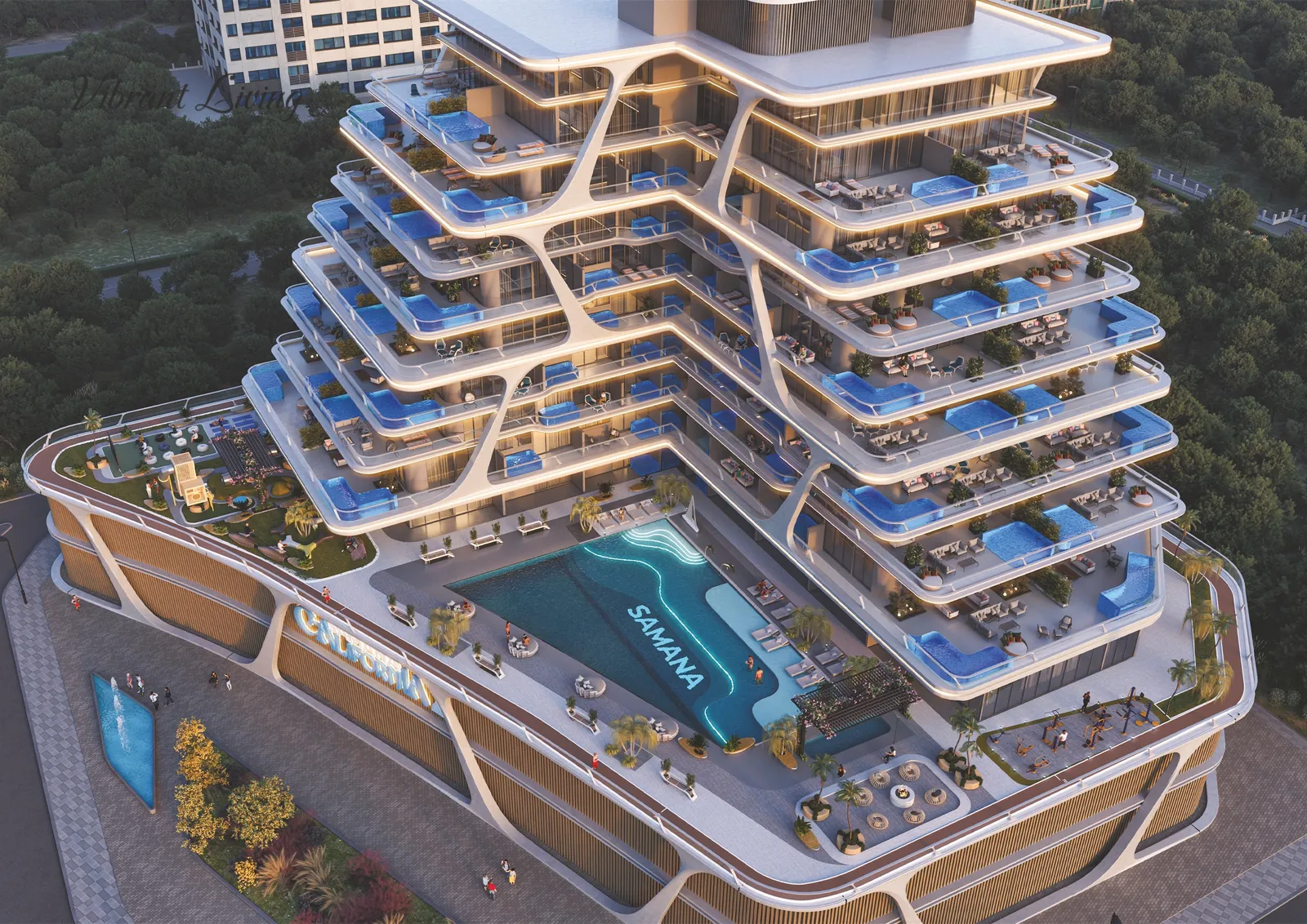 Samana California Phase 2, Al Furjan · render 1