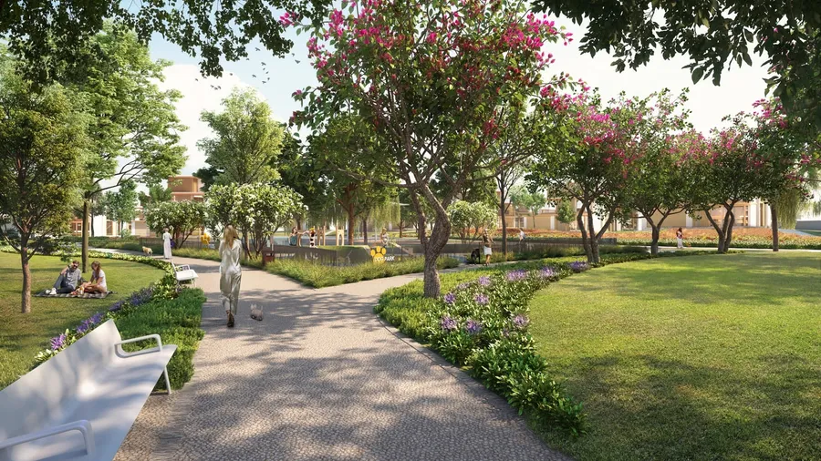 Dog Park at Nad Al Sheba Garden Phase 4.