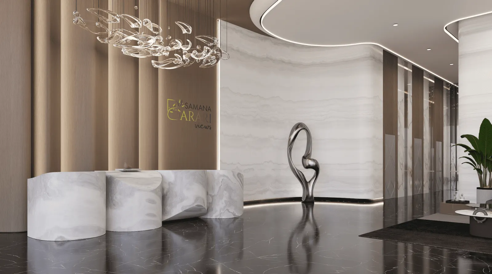 Samana Barari Views, Majan · render 4