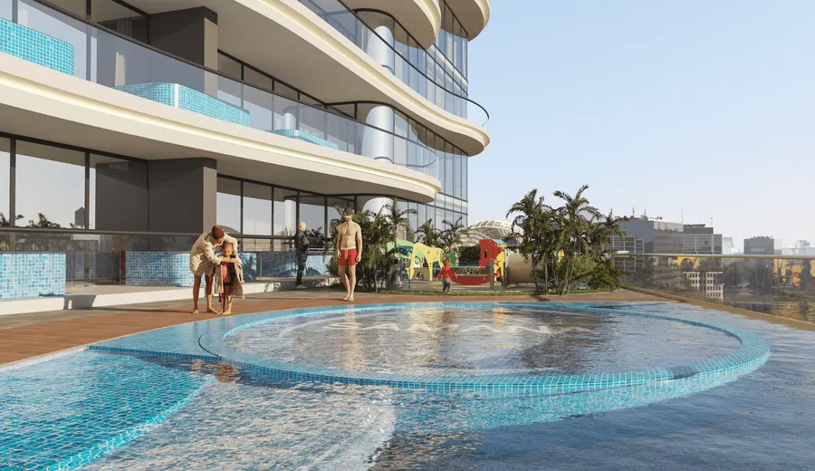 Splash Pool For Kids at Samana Barari Views.