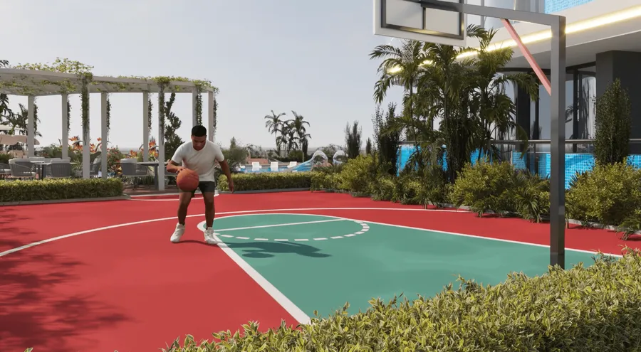 Basketball Court at Samana Barari Views.