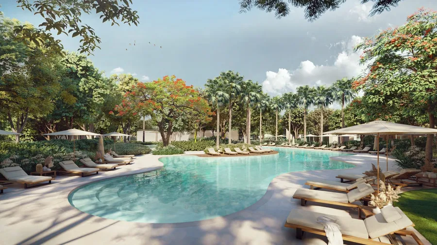 Swimming Pool at Amara .