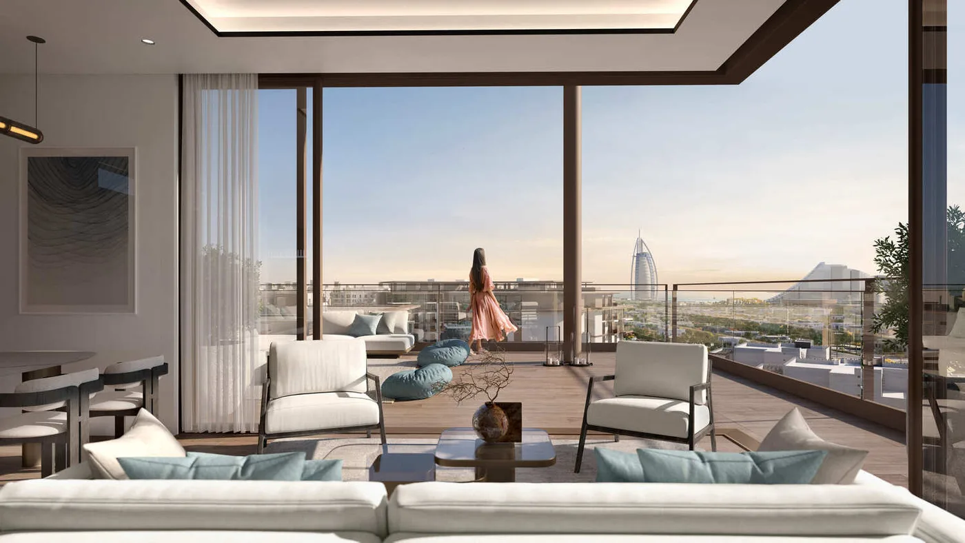 Interior render at Riwa.