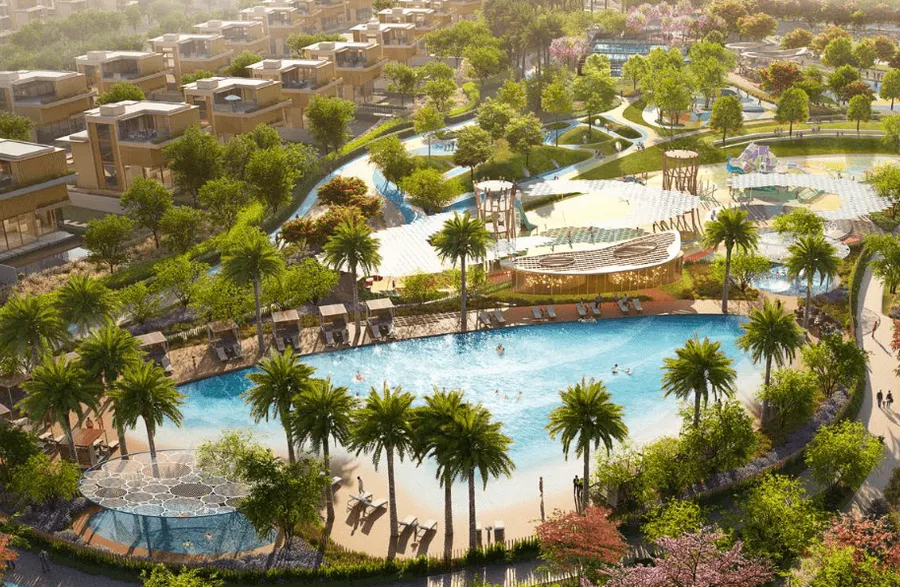 Wave Pool at Nad Al Sheba Garden Phase 5, 6.