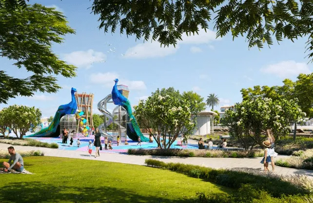 Kids Playing Areas at Nad Al Sheba Garden Phase 5, 6.