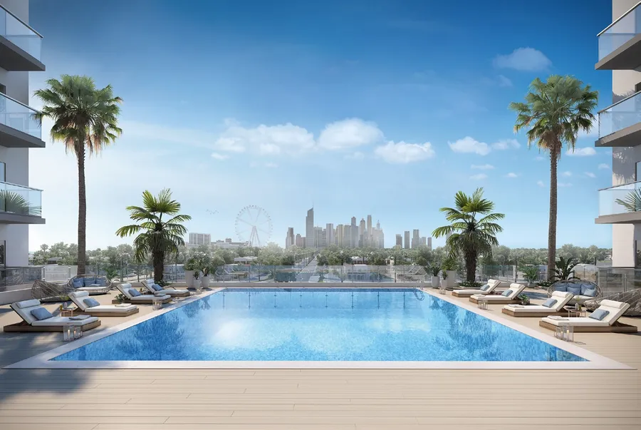 Swimming Pools at Azizi Zain.