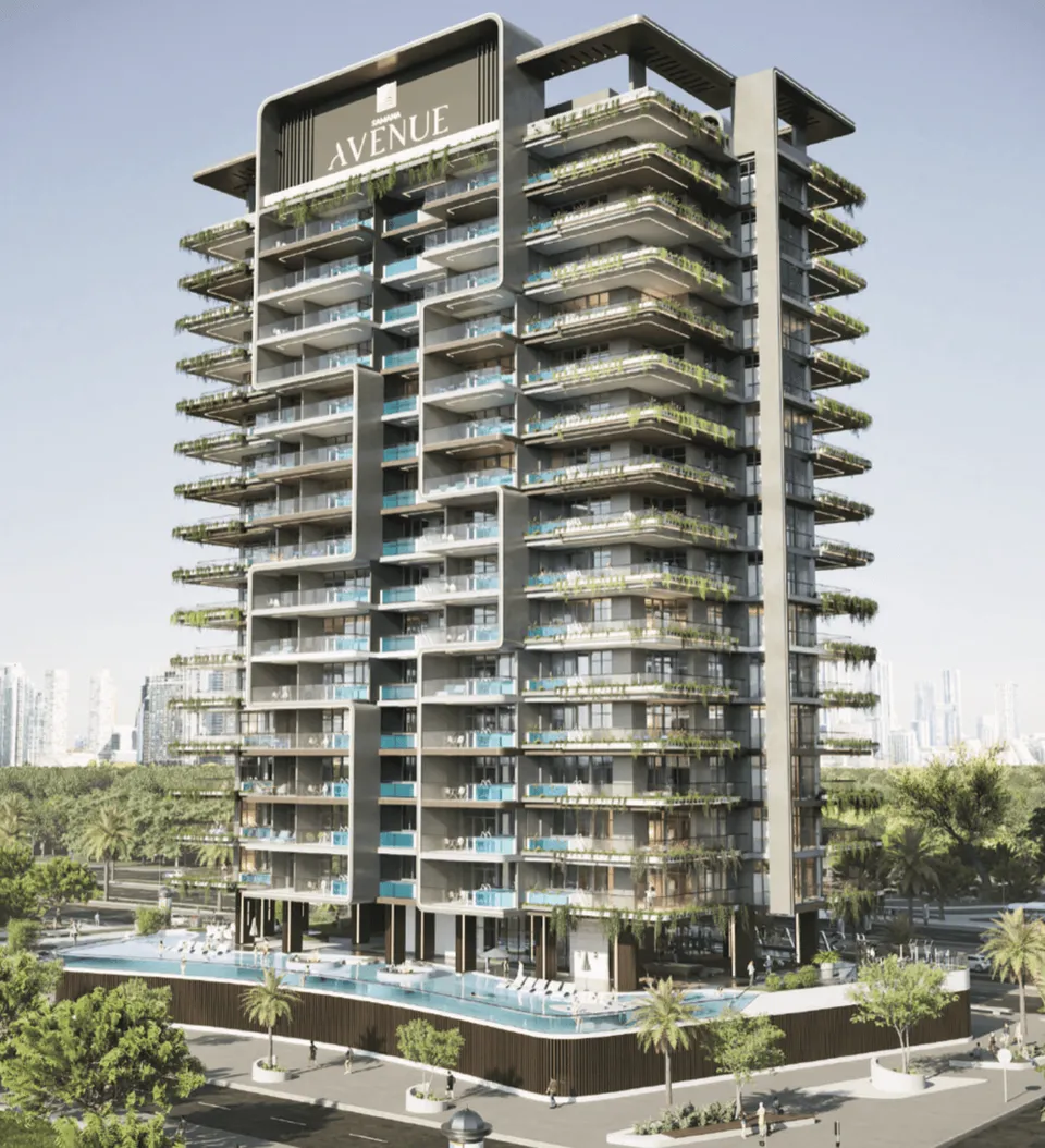 Samana Avenue, Dubai Land Residence Complex (DLRC) · render 2