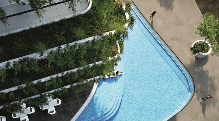 Swimming Pool at Samana Avenue.
