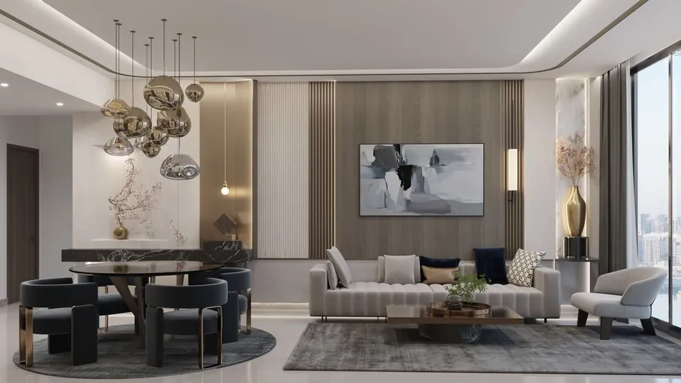 Samana Barari Lagoons, Majan · render 4