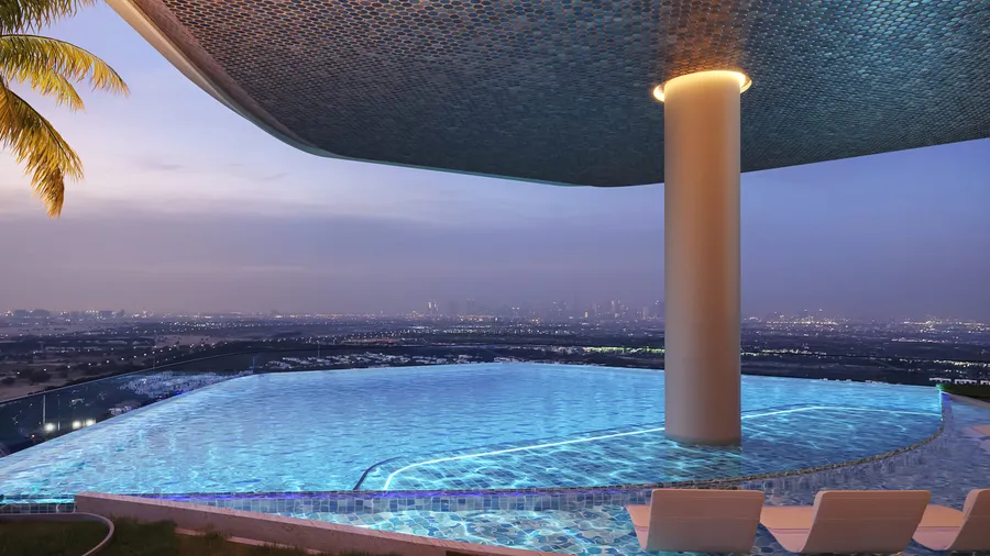 Swimming Pool at Samana Barari Heights.