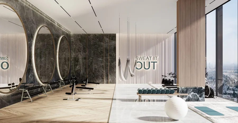 Wellness Studio at Samana Barari Heights.