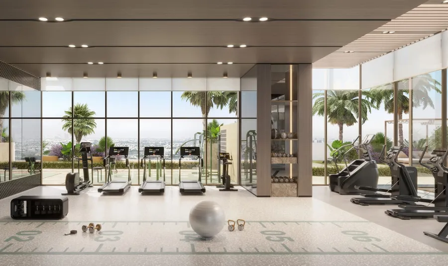Fitness Studio at Riverton House.