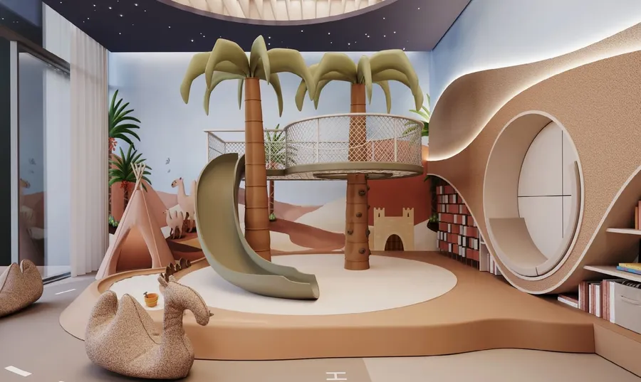 Kids' Play Area at Riverton House.