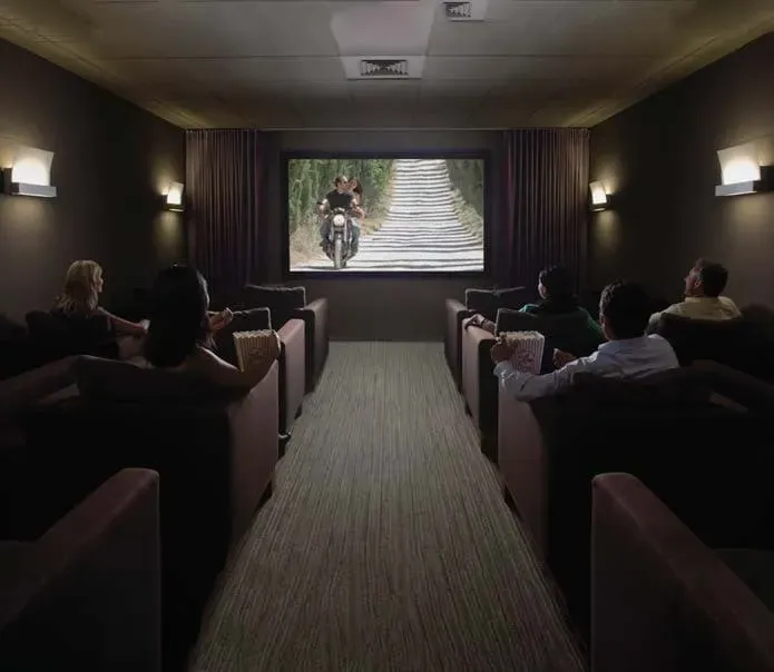 Home Theatre at Fleurs de Jardin.