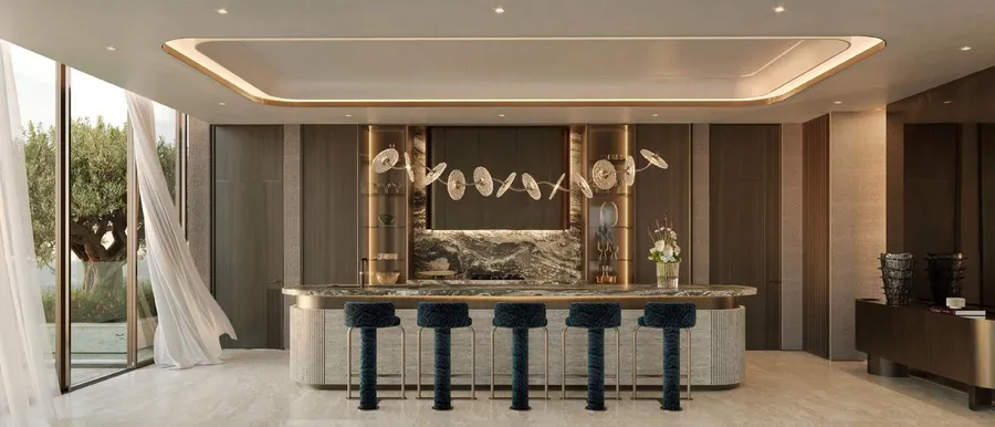 Bar at Silena Residences.