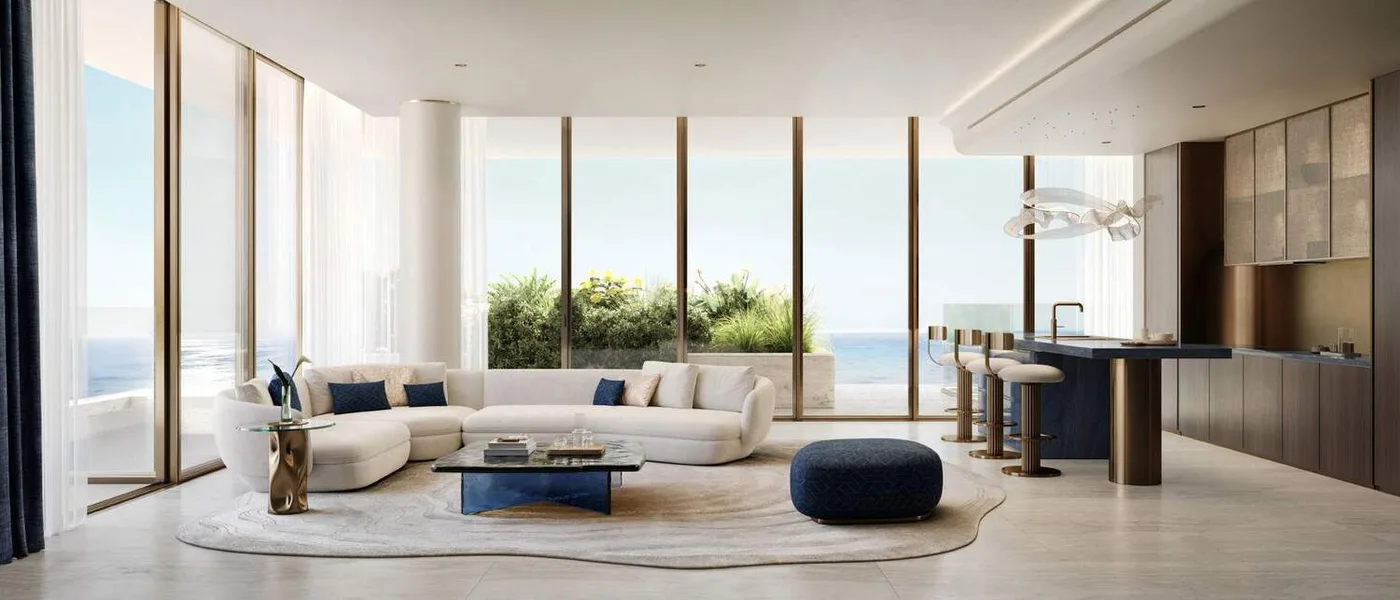 Interior render at Silena Residences.