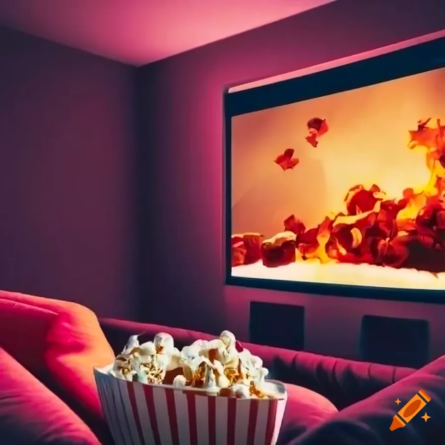 Cinema Room at Muraba Veil.