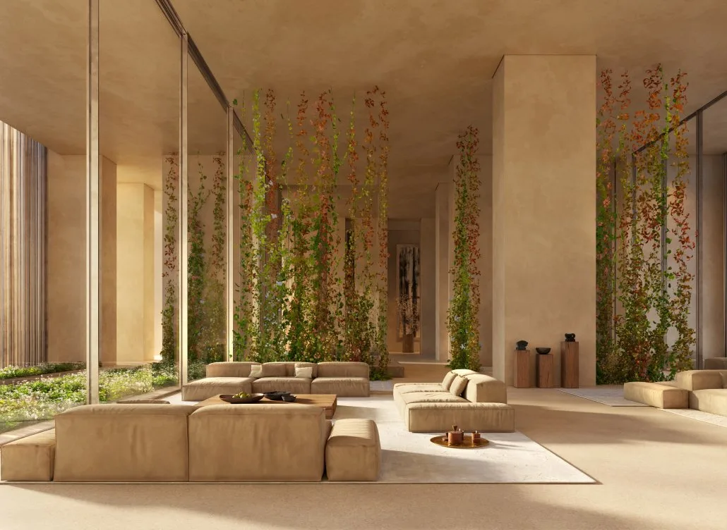 Interior render at Muraba Veil.