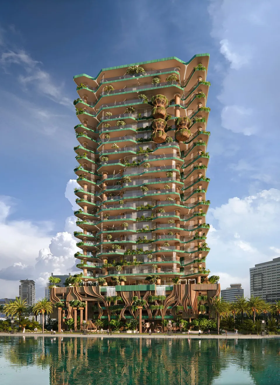 Eywa, Business Bay · render 3