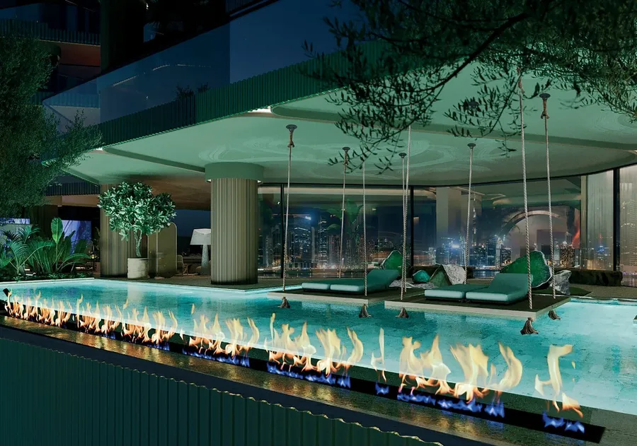 4 Swimming Pools at Eywa.