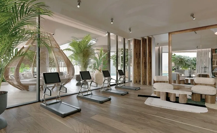 Gym at Eywa.