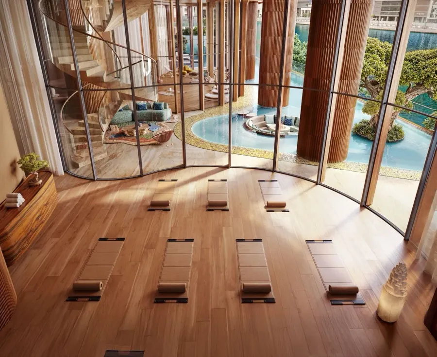 Yoga Room at Eywa Way of Water.