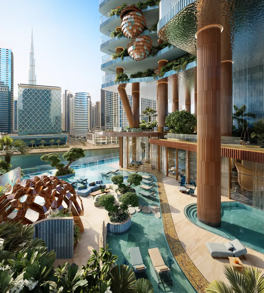 Infinity Pool & Pool Deck at Eywa Way of Water.