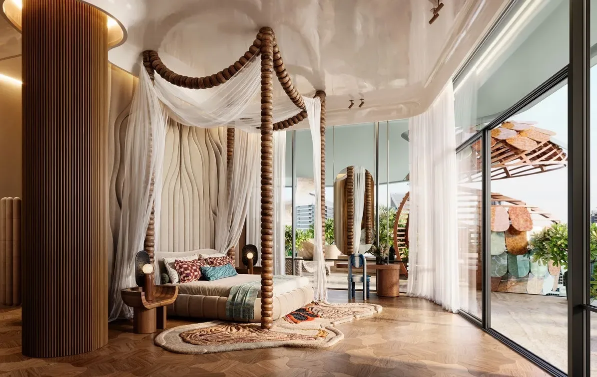 Interior render at Eywa Way of Water.