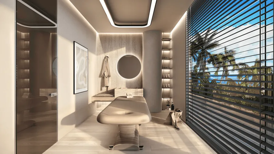 Spa & Massage Room at Villa Del Divos.