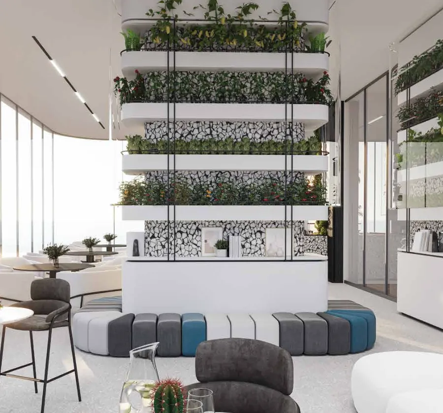 Green House Café Lounge And Coffee Shop at Hatimi Residences.