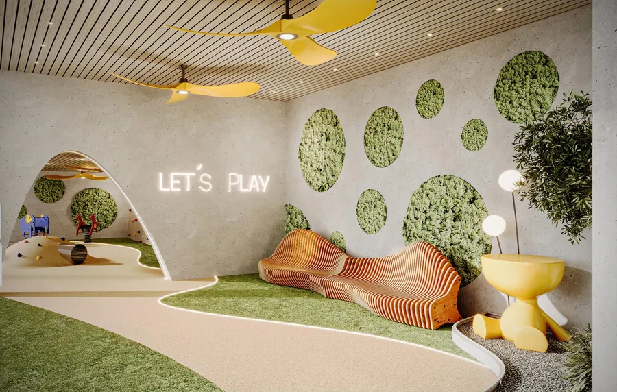 Kids Play Area at Iluka Residences.