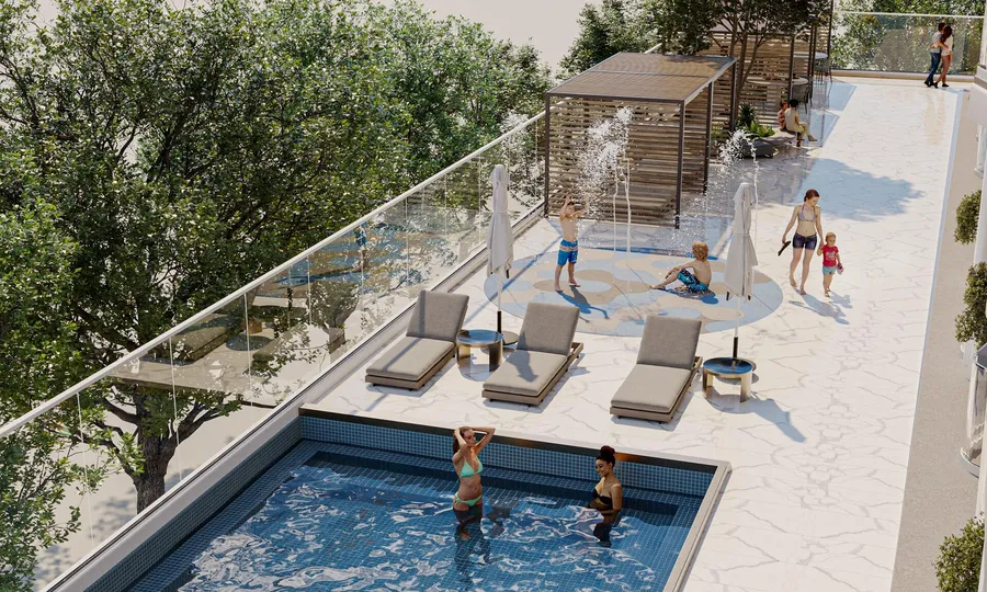 Splash Pads at Iluka Residences.