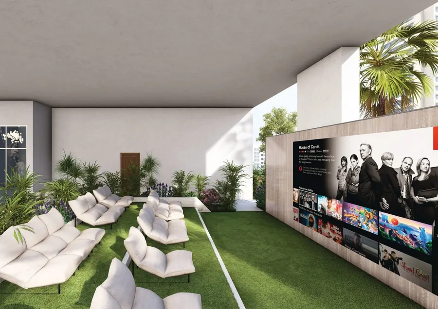 Outdoor Cinema at Reef 999.
