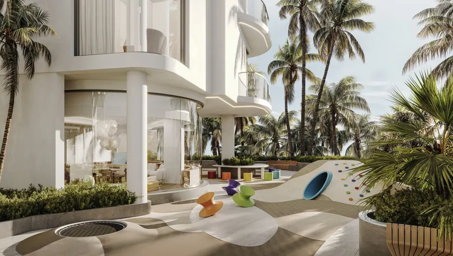 Children'S Outdoor Play Area at Esme Beach Residences.