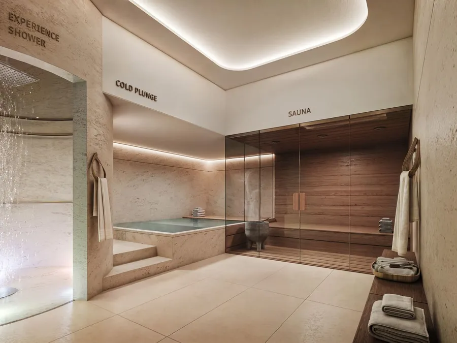 Gender Separated Contrast Therapy at Esme Beach Residences.