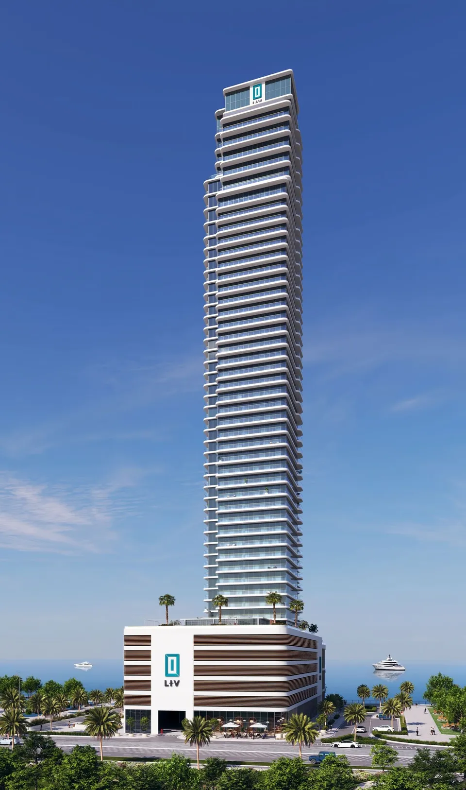 LIV Maritime, Dubai Maritime City · render 3