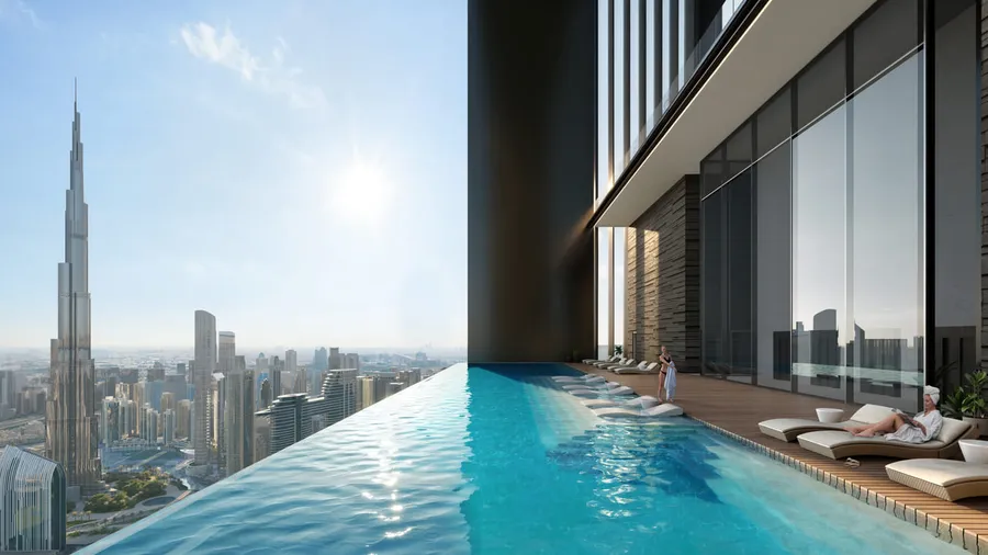 Rooftop Pool at Trump International Hotel and Tower.