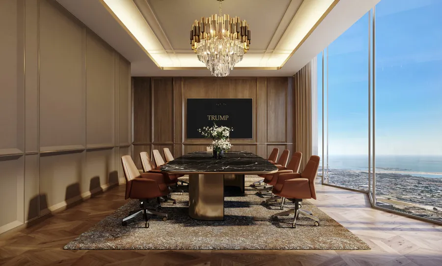 Meeting Room at Trump International Hotel and Tower.