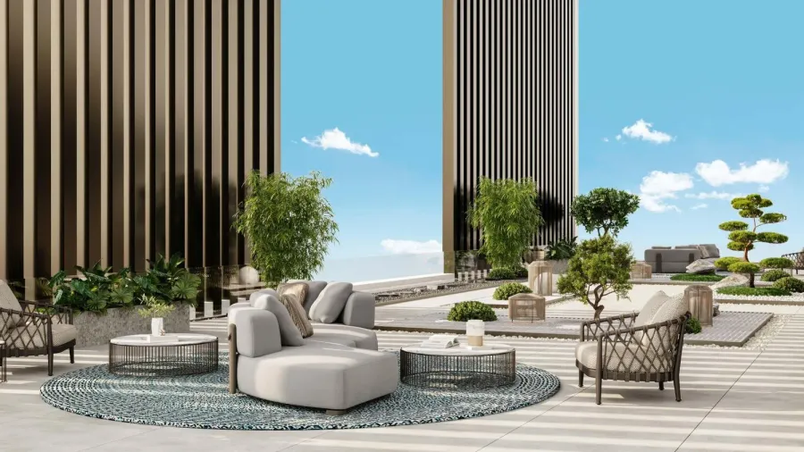 Garden Seating at Franck Muller Yachting.