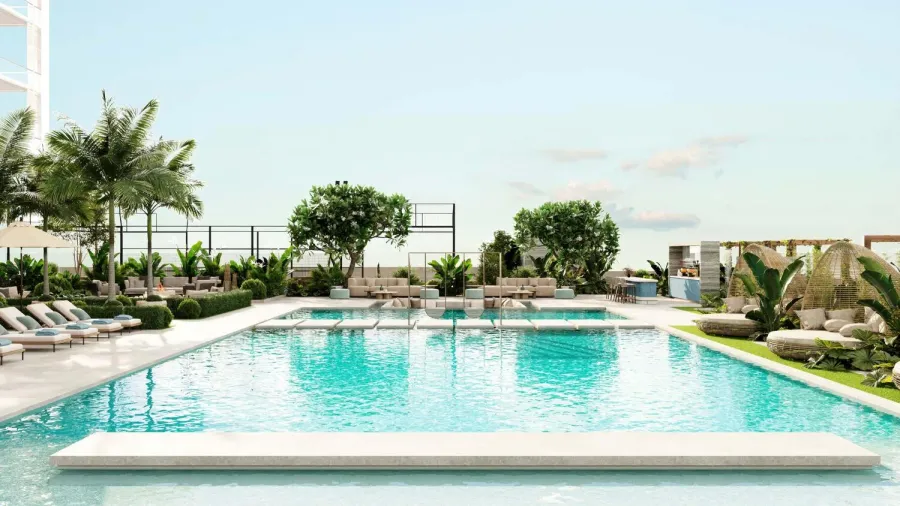 Swimming Pool at Franck Muller Yachting.