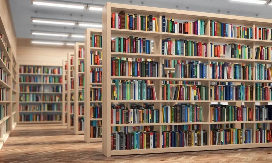 Library at Trussardi Residences.