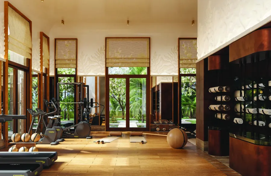 Gym at Elire Managed by LUX.