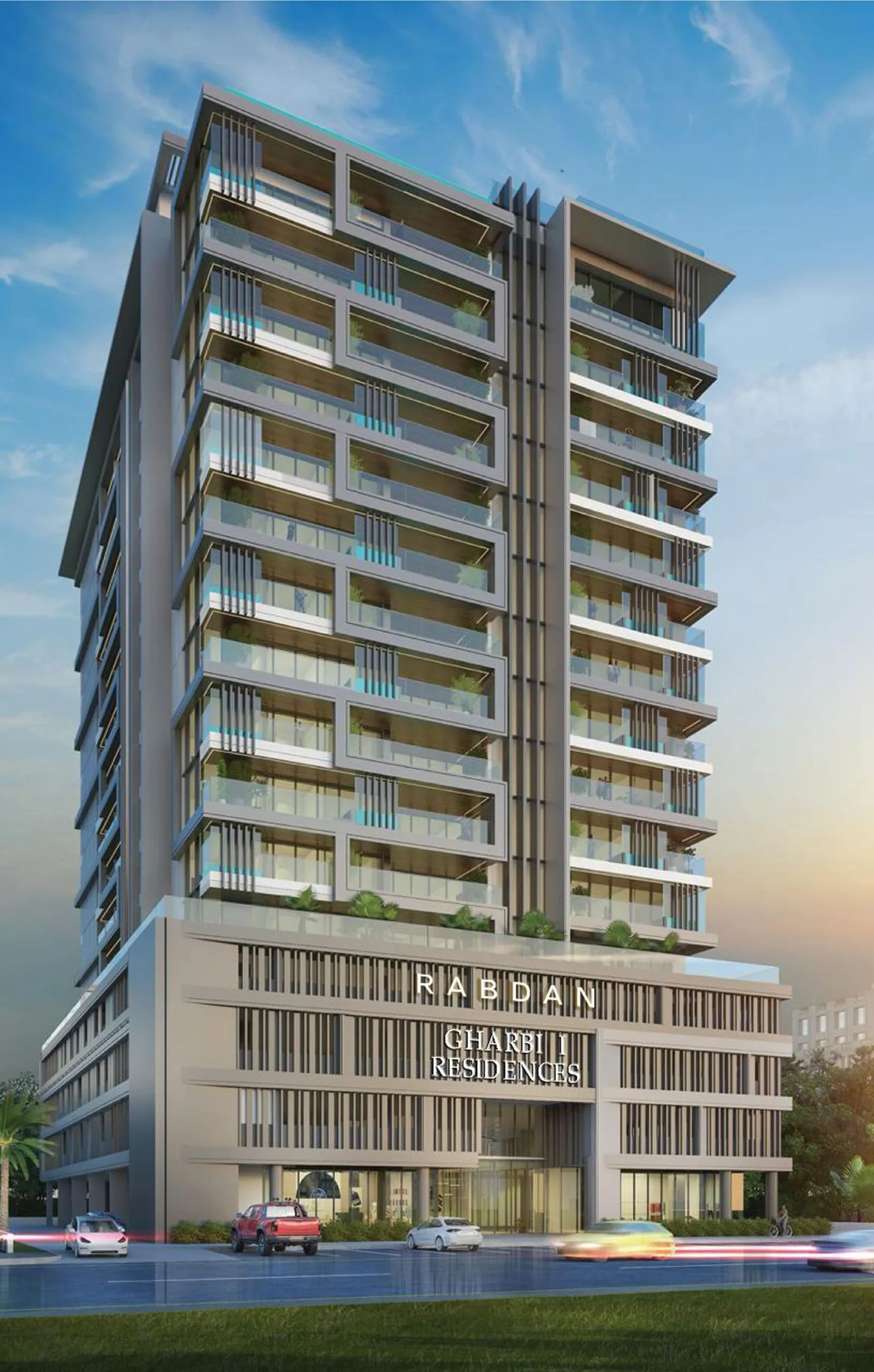 Gharbi 1 Residences, Arjan · render 3